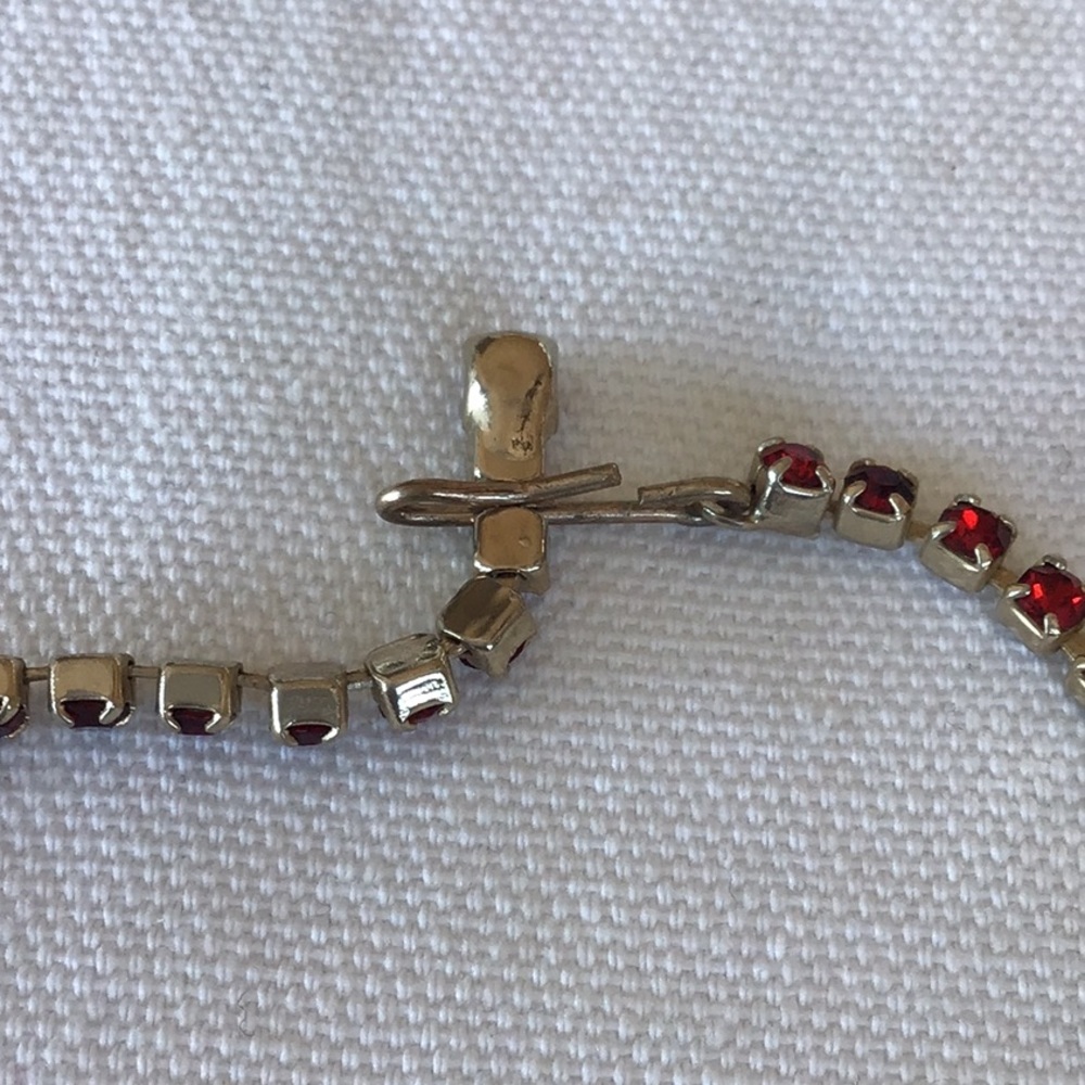 Vintage Rhinestone Necklace - Picture 3 of 3